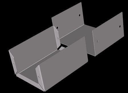 sheet metal tapered box|sheet metal box steps.